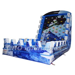 rock climbing wall inflatable team building games party rental equipment