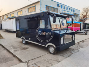 รถขายอาหารเคลื่อนที่ Dot Vin Electric Retro พร้อมอุปกรณ์ครบครัน สำหรับขายกาแฟและอาหารจานด่วน - Product Image 5