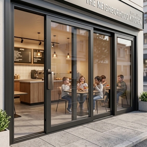 Fenêtres sur mesure en aluminium à rupture de pont thermique, double vitrage, conformes aux normes australiennes, pour la rénovation d'appartements et de villas - Product Image 4