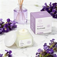 Crème Contour des Yeux Anti-Âge au Rétinol Fermenté et Peptides pour l'Élimination des Cernes, des Poches et le Lissage des Rides et Ridules, Hydratant Raffermissant Sous les Yeux