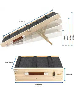 Escalera plegable ajustable para escalar mascotas, cómoda, conveniente para que los animales pequeños escalen la cama, producto promocional para mascotas - Product Image 6