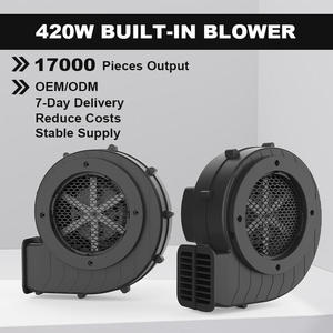 Ingebouwde 420W elektrische hogedruk AC draagbare opblaasbare luchtblazer voor boogfeesten - Product Image 3