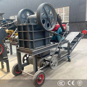 Mini concasseur de pierres électrique stationnaire de haute qualité, fabriqué en Chine, à prix compétitif, avec moteur et roulement intégrés - Product Image 5