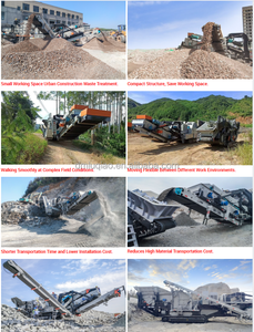 Schienen montierter Mini-Backen brecher Preis, kleiner tragbarer Erz gesteins steinbrecher Mobile Kalkstein beton zerkleinerung anlage Zum Verkauf - Product Image 4