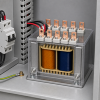 Transformateur d'instrumentation triphasé haute fréquence robuste pour équipements de découpe et de traitement