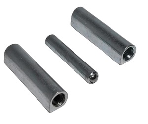 Có thể điều chỉnh 180mm thả hồ sơ thép hàn bản lề kẽm mạ sắt một đầu pin với bóng cho các ứng dụng Hàn - Product Image 1