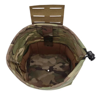Sac de rangement tactique robuste en nylon avec cordon de serrage pour entrepôt, chasse, entraînement et accessoires de sport de plein air