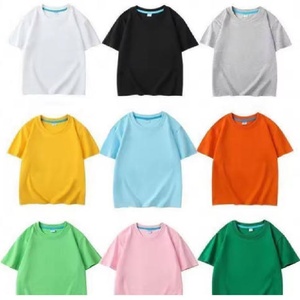 Abbigliamento Estivo Colorato per Uomo, T-Shirt Personalizzate all'Ingrosso con Logo, Magliette in Cotone con Stampa Logo Personalizzata e Collo Tondo - Product Image 1