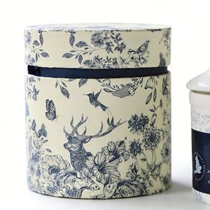 High Quality Custom Labels Custom European Retro Pattern Handmade Eco-Friendly Soy Wax Scented <b>Candle</b> Thanksgiving Christmas - Product Image 5