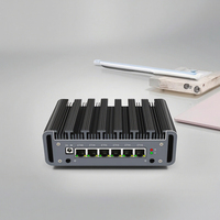 Partícipe H9 PfSense Router 8th Gen 4205U i3 8130U i5 8250U 8550U 6 Nics 2 DDR4 Mini PC sin ventilador OPNsense cortafuegos del servidor VPN