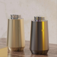 Nouveau diffuseur d'arôme de voiture à batterie rechargeable en alliage d'aluminium avec dispositif de parfum intelligent de luxe avec contrôle APP Bluetooth