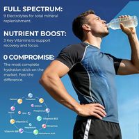 Poudre de boisson électrolytique végétalienne sans OGM OEM/ODM, mélange de minéraux électrolytiques, nutrition sportive, poudre de boisson électrolytique