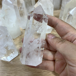 Puntas de Cuarzo Natural de Tamaño Irregular, Piedras de Cristal Curativas, Torres de Cristal, Obeliscos de Cristal - Product Image 2
