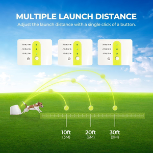 Automatic Pet Ball Thrower Mini Tennis Ball Launcher Toys Durable Dogs Interactive Toy for Dogs Pets Boredom Relief - Product Image 2