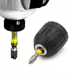 Juego de puntas largas para destornillador eléctrico con anillo magnético, puntas Phillips, mango de acero resistente, vástago hexagonal anodizado de alta resistencia - Product Image 4