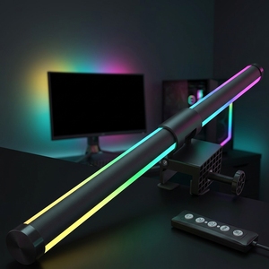 Barra Luminosa RGB per Monitor, Lampada da Scrivania a LED Dimmerabile con Design Asimmetrico, Alimentata via USB, per Gaming e Lavoro d'Ufficio - Product Image 1