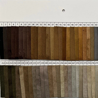 Tissu en velours suédé 100% polyester, 350g, résistant à l'abrasion, anti-boulochage, infroissable, pour sacs, décoration intérieure, boîtes cadeaux