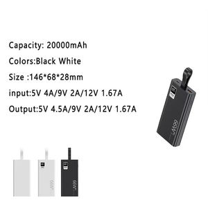 Power Bank Portatile <span class=keywords><strong>2024</strong></span> da 66W con Ricarica Super Veloce, 20000mAh, Doppia Porta USB e Display LED Digitale - Product Image 6