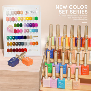 Missgooey – Kit de vernis à ongles gel 60 couleurs, collection professionnelle de <span class=keywords><strong>manucure</strong></span> avec nuancier <span class=keywords><strong>et</strong></span> flacons pour salon <span class=keywords><strong>et</strong></span> usage domestique - Product Image 1