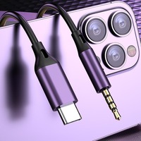 Earphone & Headphone Berkualitas Suara High Fidelity dengan Kabel untuk Port Type-C, Headset Kabel Kompatibel untuk iPhone