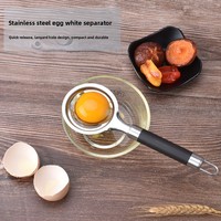 Séparateur de jaune d'oeuf en acier inoxydable séparateur de blanc d'oeuf en métal et outils de cuisson de cuisine vente en gros