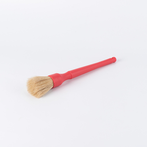 <span class=keywords><strong>Cepillo</strong></span> de detalle de lavado de coches de pelo de jabalí suave <span class=keywords><strong>Natural</strong></span> para detalles Ultra en señales de coche, aberturas de ventilación de ruedas - Product Image 1