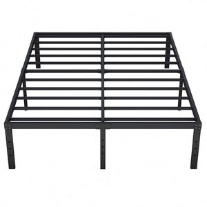 WEKIS Modern <b>Space</b>-<b>Saving</b> Folding <b>Bed</b> Frame-King/Queen Size Gold Finish Durable Metal Construction for Bedroom & Living Room - Product Image 2