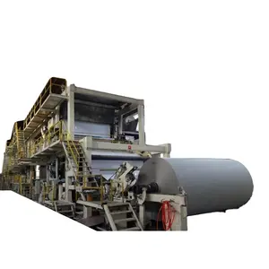 Qinyang Haozheng 2880mm 200tons/day High Quality Corrugated Coating Paper/Kraft Paper Machine Mill with recycling cardboard