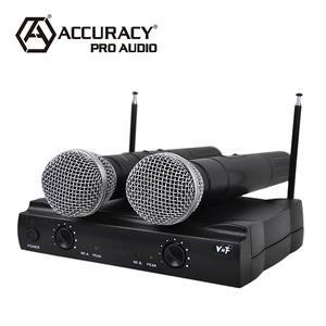 Độ Chính Xác Pro Âm Thanh MA-V338 Vhf Không Dây Tốt Nhất Chuyên Nghiệp <span class=keywords><strong>Microphone</strong></span> Cho Ghi Âm Và Ca Hát - Product Image 2