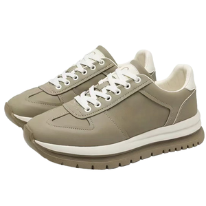 Chaussures Chunky pour Hommes, Antidérapantes, Légères, à Lacets, avec Semelle Épaisse Lumineuse, Tendance, pour la Marche, Automne, Été, Printemps - Product Image 1