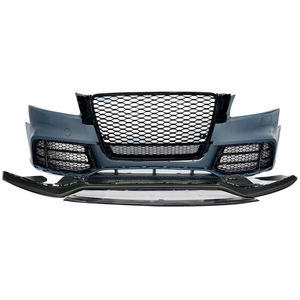 PNB RS5 Style Front Bumper Cover for 09-11 Audi A5/S5 B8 High Quality New <b>Car</b> Body Kit Clip-on Attachment Easy Installation - Product Image 1