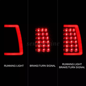 Feux arrière noir LED feux arrière pour 2003-<span class=keywords><strong>2006</strong></span> Chevy Silverado <span class=keywords><strong>GMC</strong></span> <span class=keywords><strong>Sierra</strong></span> 1500 2500HD 3500 ensemble de paires latérales gauche et droite - Product Image 6