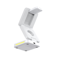 Support de charge magnétique pliable 3 en 1, station de charge sans fil portable pour la maison, le bureau et la table