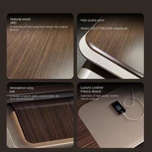 Escritorio Ejecutivo de Lujo con Dos Gabinetes para Directores, Gerentes y Directores Generales con Función de Ajuste de <span class=keywords><strong>Altura</strong></span> - Product Image 4