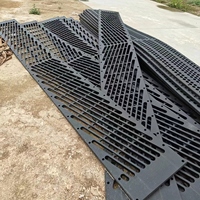 Panneau de boîte d'aspiration en polyéthylène UHMWPE/HDPE résistant à la corrosion plaque filtrante pour machines à papier plaque de tamis perforée en plastique