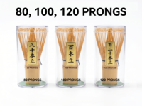 Tête de rechange pour fouet à matcha électrique en bambou, 120 dents, violet, Pengaduk Purple Chasen