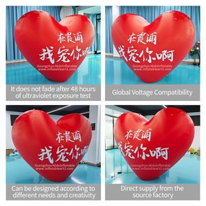 Corazón <span class=keywords><strong>de</strong></span> amor inflable en forma <span class=keywords><strong>de</strong></span> corazón <span class=keywords><strong>de</strong></span> PVC grande personalizado para eventos <span class=keywords><strong>de</strong></span> negocios bodas fiestas <span class=keywords><strong>de</strong></span> San Valentín publicidad inflables - Product Image 2