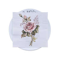 Fabricants d'usine serviettes de table personnalisées bon marché pour fêtes de restaurant serviettes blanches imprimées personnalisées