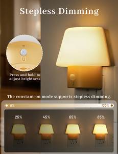Lampe de <span class=keywords><strong>table</strong></span> <span class=keywords><strong>murale</strong></span> à brancher, mignonne, changeant de couleur, décoration de chambre d'enfant, veilleuse LED pour la décoration - Product Image 4