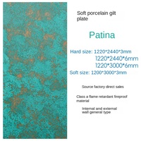 Papan Panel dekorasi dinding latar belakang papan Gilt seni magnetik Modern pelat Panel baru kedap air Panel dinding buku merah geometris
