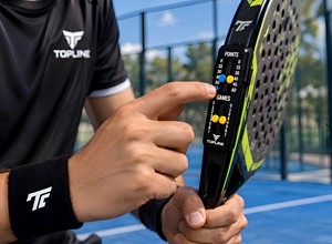 Compteur de points portable en plastique TOPLINE pour raquette de padel, suivi des scores et des matchs de tennis - Product Image 1