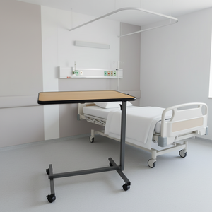 <span class=keywords><strong>Table</strong></span> de chevet médicale en métal à hauteur réglable - Product Image 6