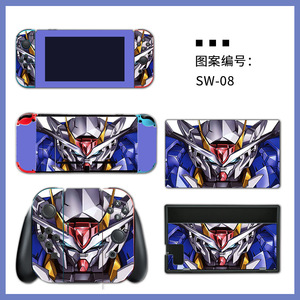Autocollants pour Nintendo Switch, skins en PVC, film protecteur fin, design de dessin animé pour console de jeu - Product Image 3