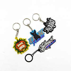 Llavero de PVC con colgante promocional de festival de música, personalizado, de goma suave 3D, de cloruro de polivinilo, venta al por mayor de fábrica - Product Image 5