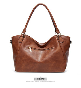 Bolsos de Mano de Cuero Suave para Mujer, Bolsos de Hombro de Diseñador de Lujo, Bolsos Cruzados de Gran Capacidad para Damas, Bolsos de Mensajero de Moda para Compras - Product Image 5