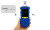Détecteur de gaz multiple CO2 H2S CH4 avec enregistrement de données 4 moniteur de gaz avec pompe d'échantillonnage de gaz