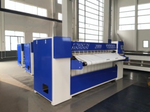 Machine à repasser et à plier le linge industriel HOOP pour draps d'hôtel et vêtements, repasseuse à rouleau unique de 1500 mm, machine à laver - Product Image 4