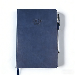 Wholesale Business Gift Eco-friendly PU Leather <b>A5</b> <b>Notebook</b> 100 Sheets Printed UV Printing Multi Colors with <b>Lined</b> Pages - Product Image 3
