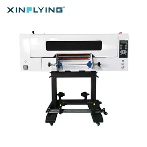 XinFlying roll to roll uv dtf printer 60cm for various materials label printing set 4pcs i3200-u1 heads sticker heat transfer