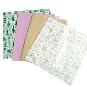 Hot selling customized new design t-shirt tissue paper, flower printed tissue wrapping paper for clothes